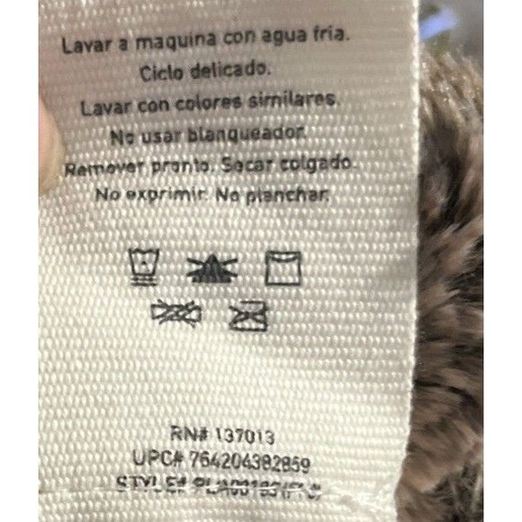 Peace & Pearls Faux Fur Wrap Shawl Infinity Scarf Cowl Rosette Plush One Size - Picture 7 of 9